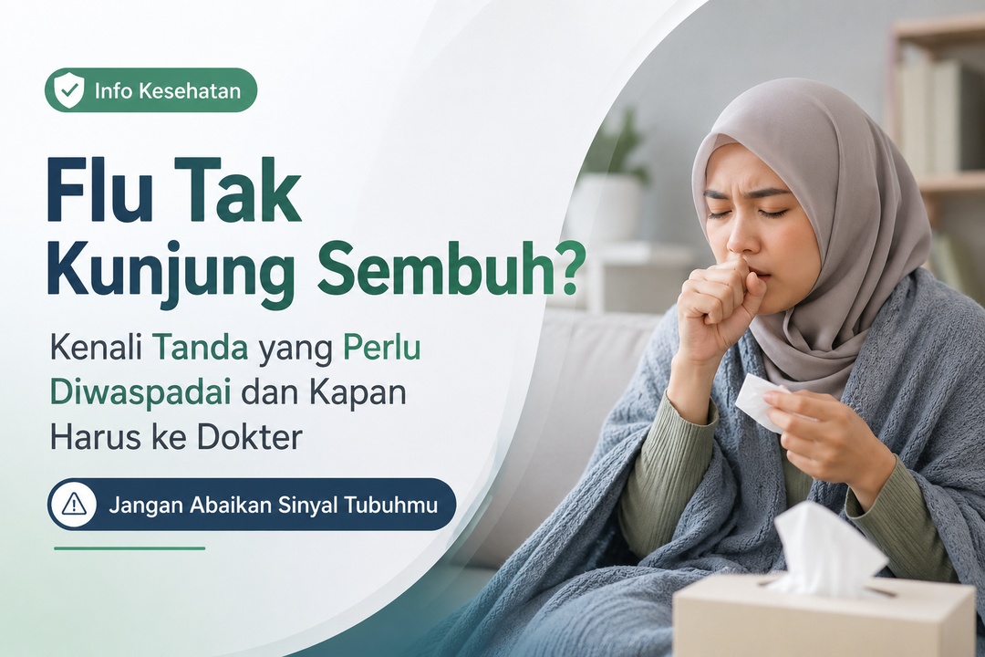 Flu Tak Kunjung Sembuh? Kenali Tanda yang Perlu Diwaspadai dan Kapan Harus ke Dokter